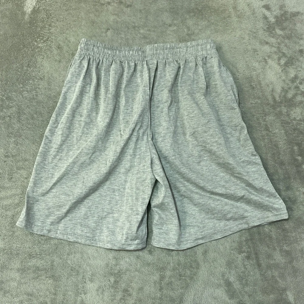 NWT Blue Ice Shorts Men's Large Heather Grey Cotton Blend Casual